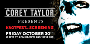 Read more about the article Streaming | Corey Taylor apresenta: “In Search of Darkness”